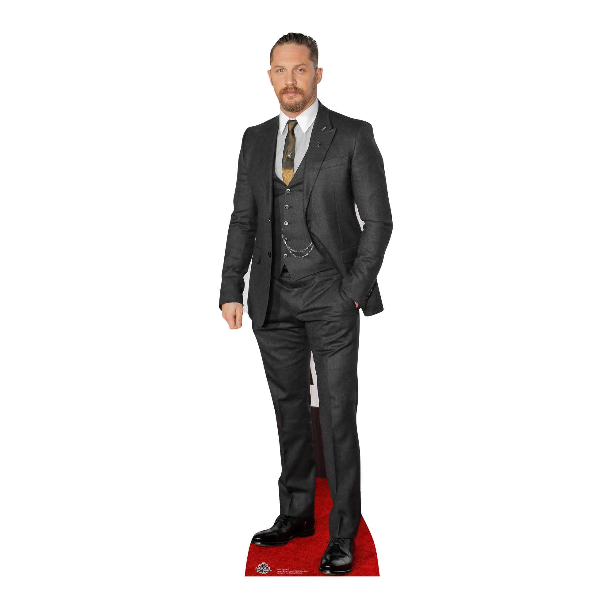 Star Cutouts CS760 Tom Hardy Lifesize Cardboard Cutout – Celebrity Party Decoration, Event Display & Collector Gift