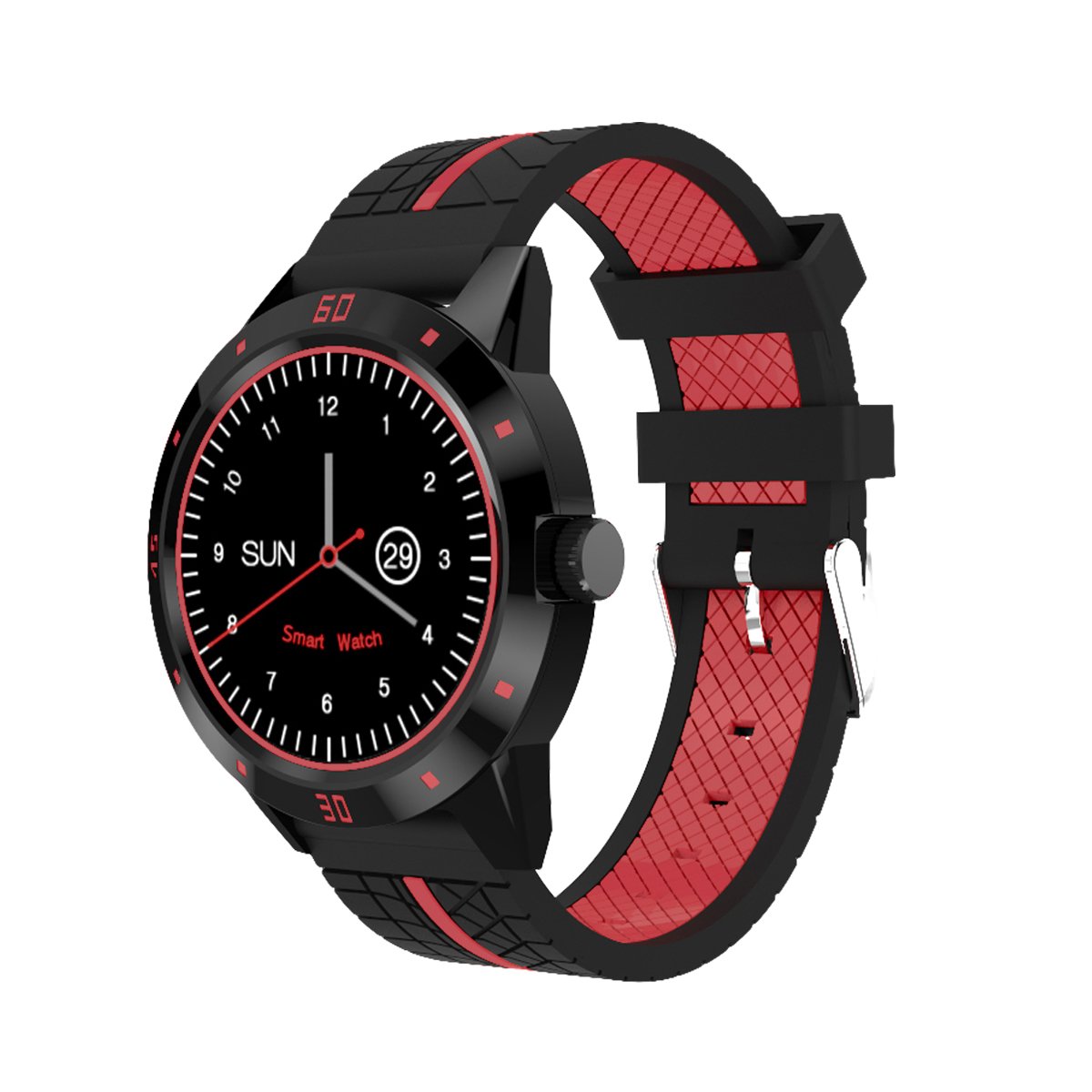 Diggro DI02 Bluetooth Smart Watch MTK2502C 128MB+64MB Microphone Speaker Siri Support Heart Rate Monitor Sport Pedometer Sedentary Reminder Sleeping Monitor Two-way Anti-Lost for Android&iOS