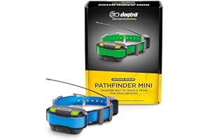 Dogtra Pathfinder Mini Additional Receiver 4-Mile 21-Dog Expandable Waterproof Smartphone GPS Tracking & Training Mini E-Collar