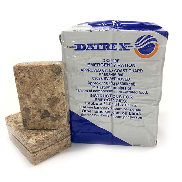 DATREX 3600 EMERGENCY FOOD BAR – 3 DAY/72 HOUR BAR – SINGLE PACK