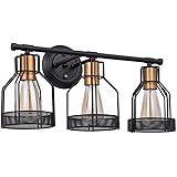 Phansthy 3 Flaming mit Metall-Schirm Wandbeleuchtung Wandleuchten