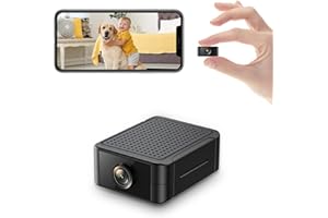 Spy Camera, Hidden Camera 4K Ultra HD with 4H Battery Life, SD Card & Cloud Storage, Motion Detection Alarm, Real-Time App Al