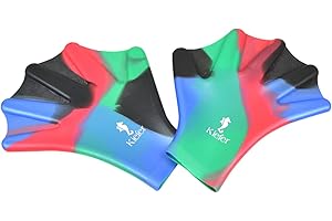 Kiefer Silicone Webbed Swim Gloves