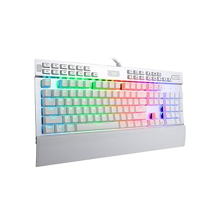 REDRAGON MAYA K550W Mechanical Tastatur Gaming Keyboard mit Hintergrundbeleuchtung RGB LED für RTS, FPS, MMO Englische Layout