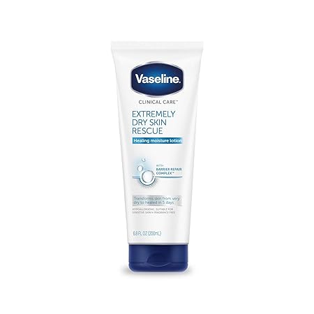 vaseline extremely dry skin rescue