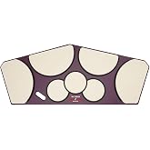Vic Firth HHPQLR Heavy Hitter Quadropad Practice Pad with Rims - Large