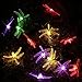 Joomer Dragon 20 LED Solar String Fairy Lights, 1PACK, Multi-Color
