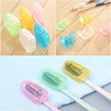 CCLKHY 5 Pcs Portable Toothbrush Head Covers, Travel Toothbrush Cases view 7
