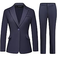 WEEN CHARM Men's 3 Piece Suit One Button Blazer Jacket Vest Pants