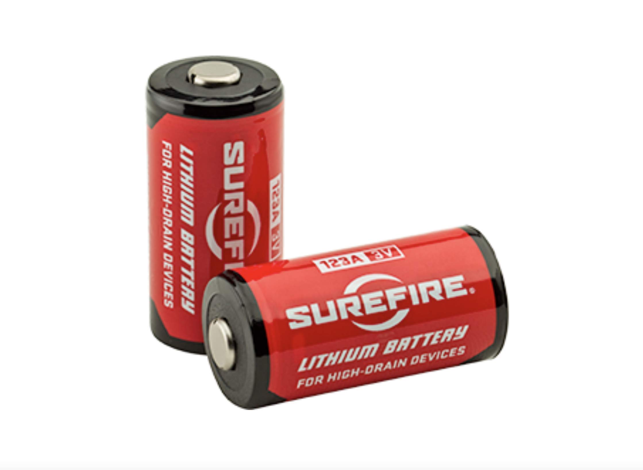 SureFire 6 Pack 123A Lithium Batteries