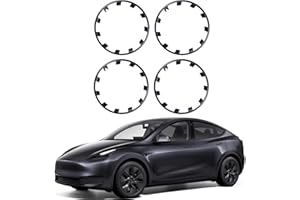 ORIVIN Rim Protector 21 Inches Compatible with Tesla Model Y Guard Rim Hubcap Cover Trim Rings Exterior Accessories,4Pcs