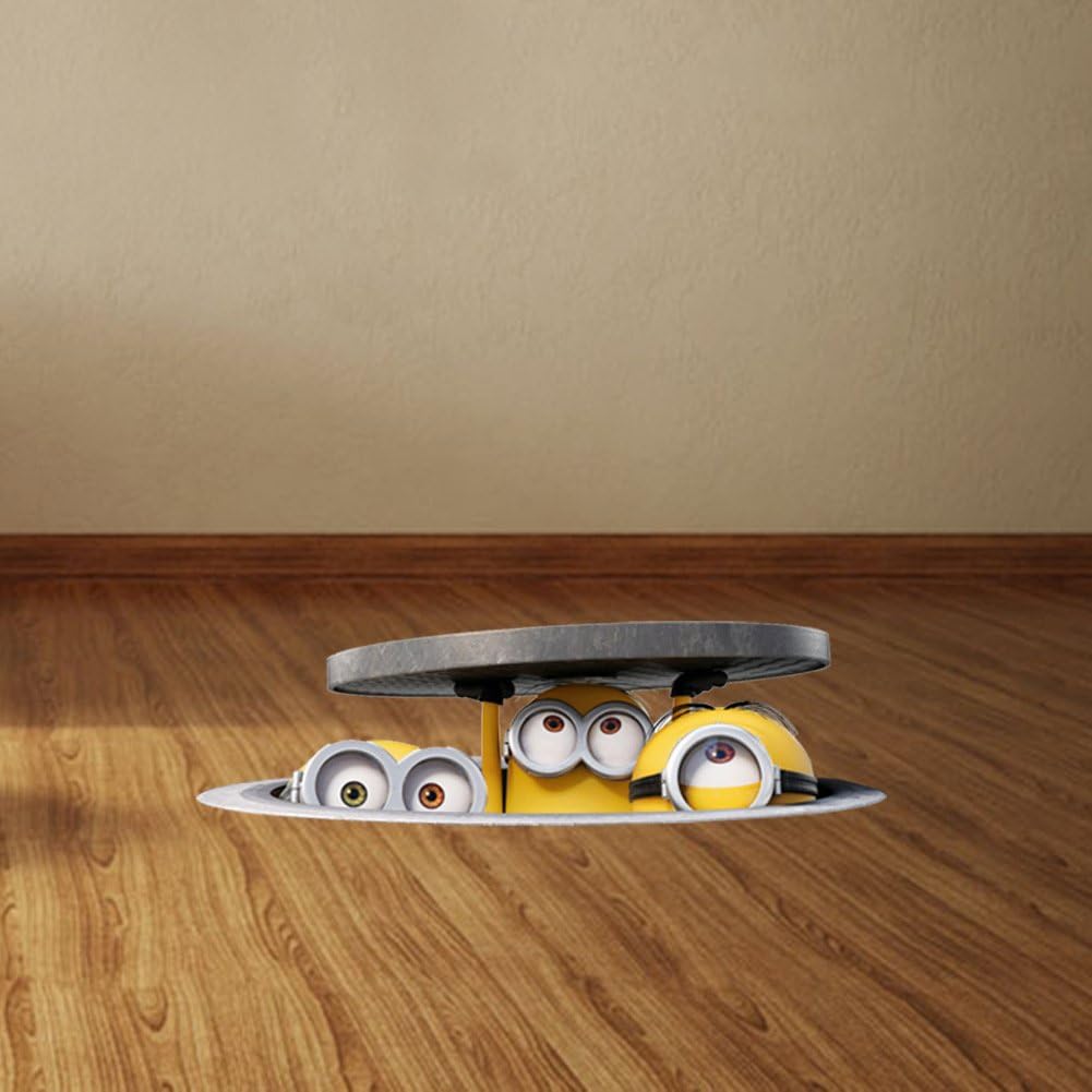 Amazon Corobox ウォールステッカー ミニオンズ マンホールからひょっこり 立体デザイン ウォールステッカー オンライン通販