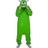 LorranTree Adult Onesie Monocular Monster Costume One Piece Pajamas Halloween Homewear Jumpsuit Women Unisex Sleepwear