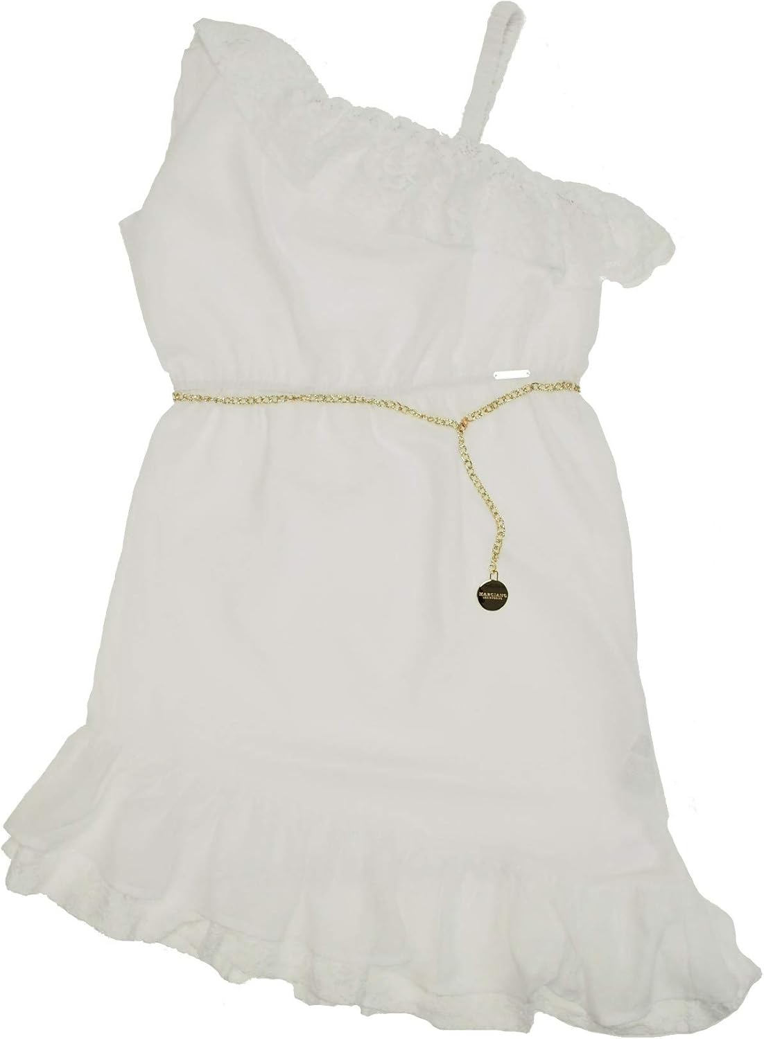 Guess Robe Fille J82k27 Blanc Taille 10 Ans Amazon Co Uk Clothing
