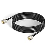 Superbat RG8x Coaxial Cable 10ft UHF PL259 to PL259