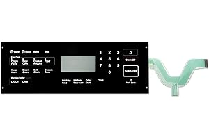 DG34-00020A Membrane Switch Touchpad，Compatible with Samsung Stove Oven,Replacement for AP5623392, PS4240764，Compatible with 