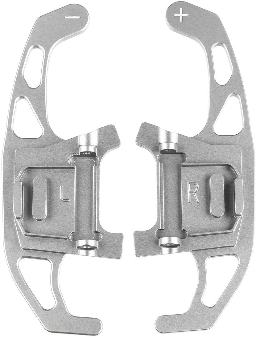 JXRIQC 1 Pair Car Steering Wheel Shift Paddle Shift Plate ，For Volkswagen GOLF GTI GTD 7 MK7 2014 2015 2016 2017 2018