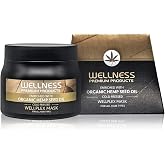 Wellness Premium Wellplex Repair Hair Mask for All Hair Types, 500ml | Fiberplex, hyaluronic acid and hemp seed oil hydrate and strengthen over-styled or color-treated hair.