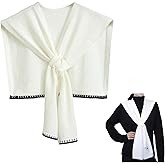 Yaximhozz Sweater Shawl Wraps for Women Fashion Knitted Shoulder Shawls Ponchos Casual Sweaters Scarf Cape Wraps with Sleeves