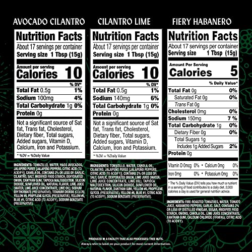 HERDEZ TAQUERIA STREET SAUCE Variety Pack, Habanero, Verde, Roja