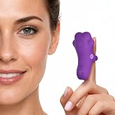 KISSILYN Mini Finger Massager, Waterproof Rechargeable Portable Relaxation Massage Tool
