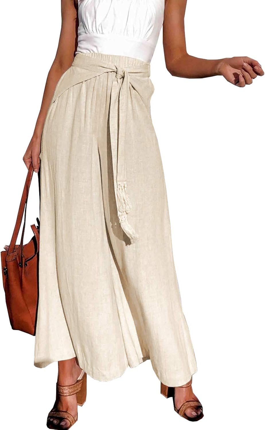 Wide Leg Pants With Tie Waist Store, 58 