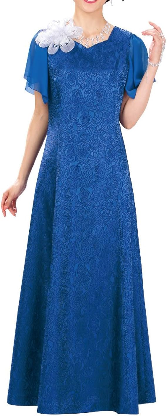 Amazon ステージ衣装 袖取外しジャカードドレス Op360 3375 ステージ 発表会 コンテスト 衣装 ドレス ロングドレス プリンセスライン イブニングドレス 通販