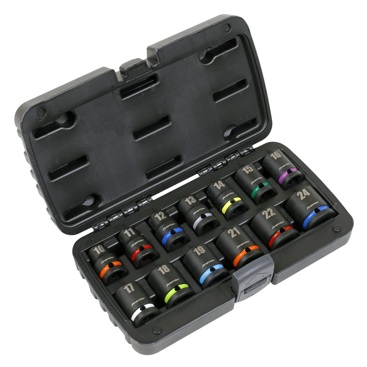 Sealey Premier 1/2" Sq Drive Impact Socket Set Metric - 13pc - AK5617M