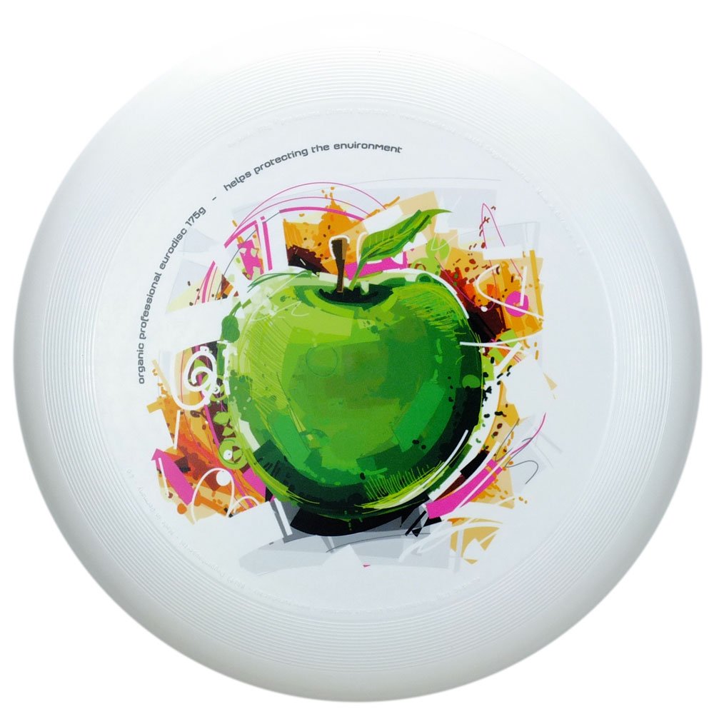 eurodisc 175g 4.0 ORGANIC Ultimate Frisbee Competition Disc Fotoprint APPLE