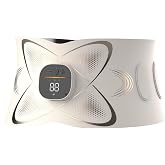 FDA Cleard - Ab Stimulator Belt with Heating Pad for Belly Fat Burning | Abs Sculptor, AB Toner Muscle Stimulator for Stomach Exercise Smooth &amp; Firm, Lower Back Massager for Pain Relief Unisex Gifts