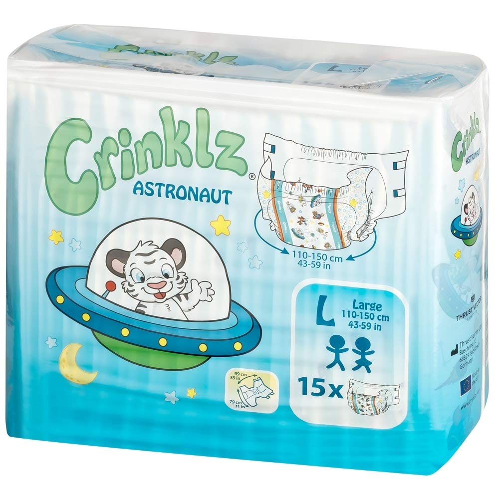 Crinklz Astronaut - Large (Pack of 15)