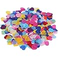 DECORA 1 Inch Multicolor Hearts Paper Confetti for Wedding St. Valentine's Day Decorations