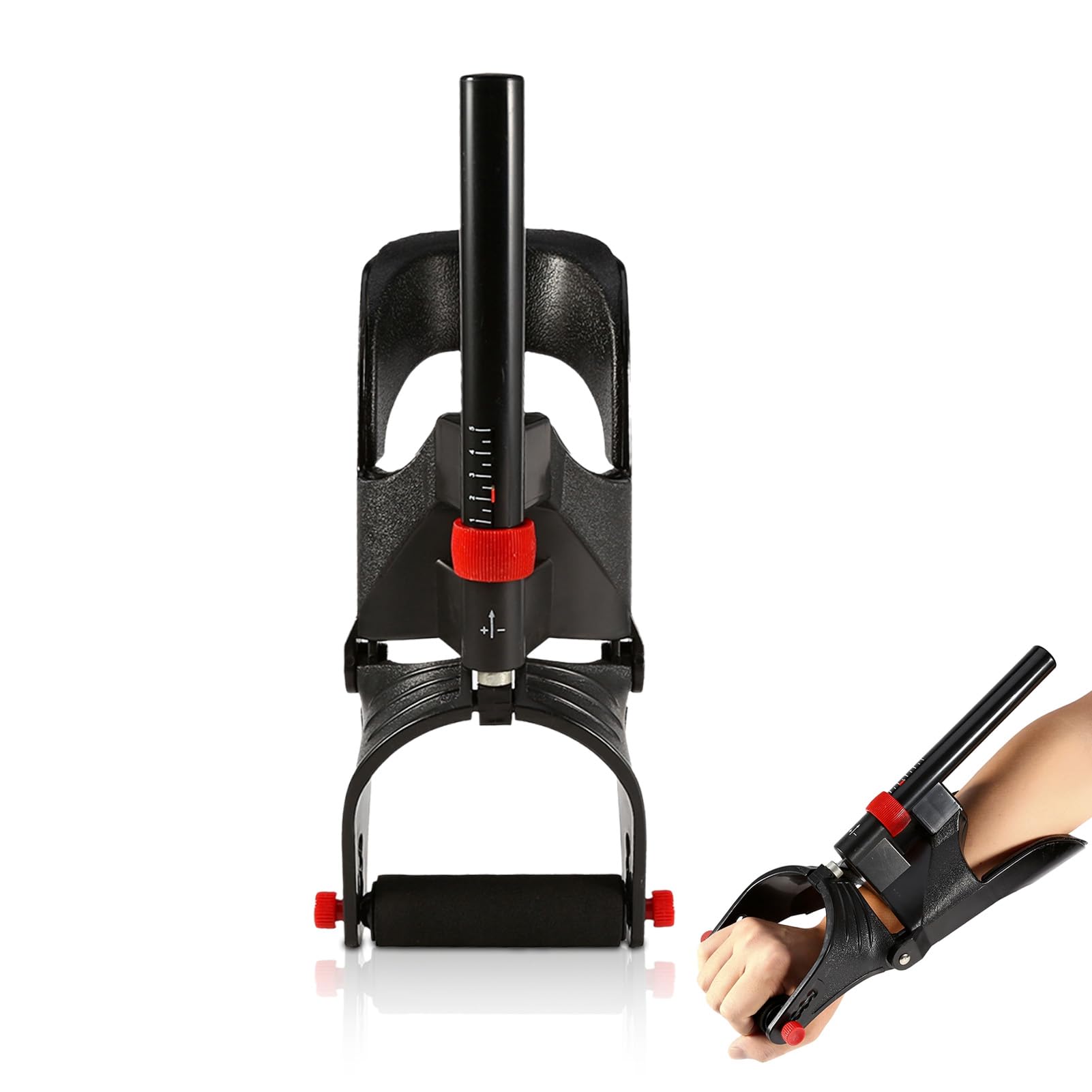 3x4.7x6.7 inch / 33x12x17cm Wrist Strength Exerciser, Adjustable Wrist Machine Strength Exerciser Forearm Strengthener Forearm Grip Hand Gripper Exerciser for Athlete Muscle Building