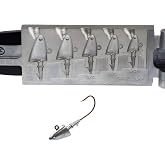 Do It Mold Shad Head Jig Sz: 1/4, 3/8, 1/2, 3/4, 1 oz Hook: 630 or 635 Collar: Ring &amp; Barb