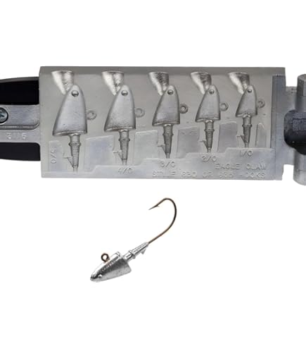 Amazon.com : Do It Mold Round Head Jig Sz: 1/32, 1/16, 1/8, 1/4, 3