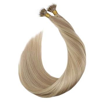 Amazon Com Ugeat 16inch Nano Rings Remy Human Hair Extensions
