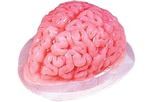 KINREX Halloween Brain Gelatin Mold - Plastic Jello Molds Baking Decorations