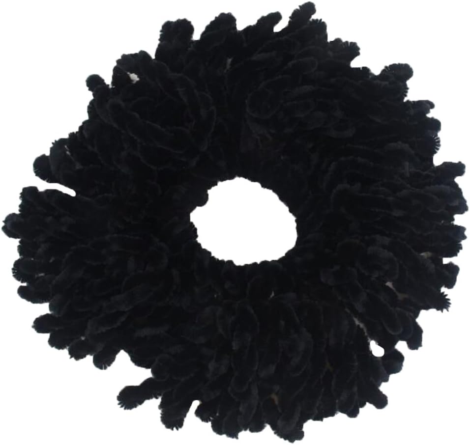 Cogongrass Volumising Rubber Scrunchie Big Hair Tie Ring Hijab Volumizer Headwear