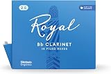 D'Addario Organic Royal Bb Clarinet Reeds 2.0 Strength Bulk 25 view 2