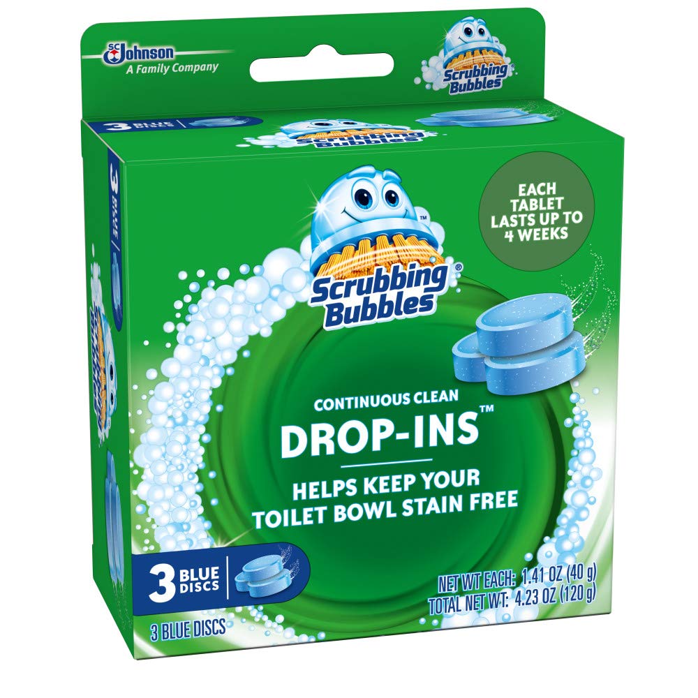 Scrubbing Bubbles Continuous Clean DropIns Toilet Cleaner Tablet