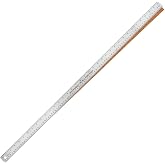 WA Portman Metal Ruler 36'', Metric Edge Corkback Stainless Steel Ruler | Cork Backing Metal Ruler with Non-Slip Flexible Stainless Steel Straight Edge Metric Construction Ruler for DIY Art &amp; Crafts