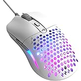 Glorious Model O Eternal Ultralight RGB Gaming Mouse - Wired - 55g Lightweight - Customizable RGB Lighting - 6 Programmable B