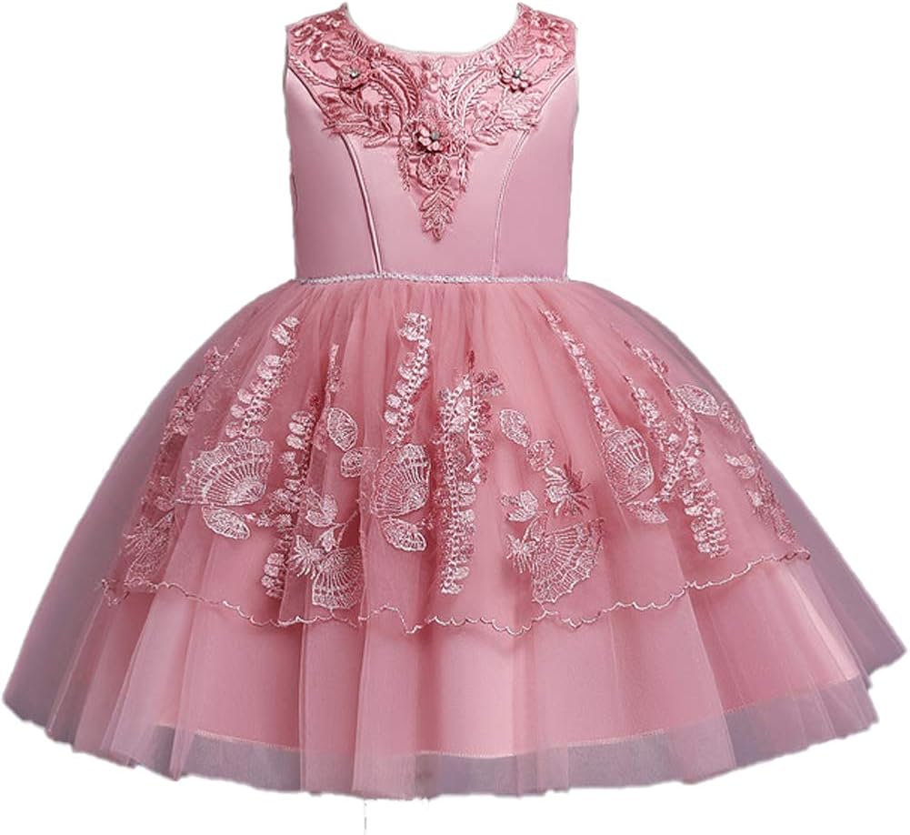 Dress Diamond Princess Dress Wedding Party Flower Girl Dress Dance