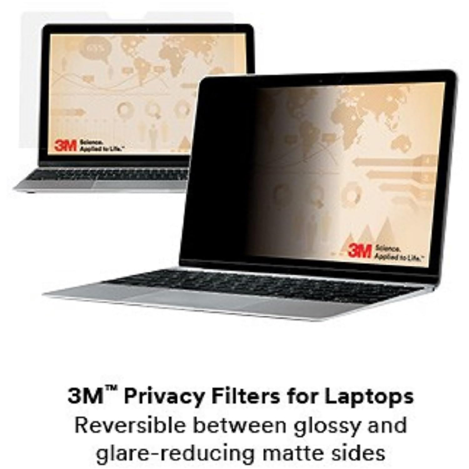 3M Privacy Filter for 14in Laptop, 16:9, PF140W9B