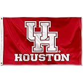 College Flags & Banners Co. Houston Cougars White UH Logo 3x5 Outdoor Banner Flag