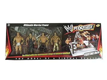 wrestling toy set