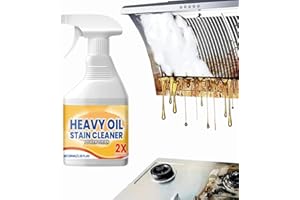 Multifunctional Kitchen Foam Cleaner & Degreaser Spray, Heavy-Duty Foaming Cleaner for Stubborn Stains, Range Hoods, Grime & 