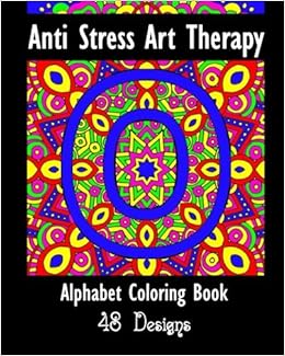 Amazoncom Anti Stress Art Therapy Alphabet Adult - 