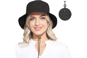 ANOTHER CHOICE Womens Packable Waterproof Bucket Hat Men UV Protection Sun Hat