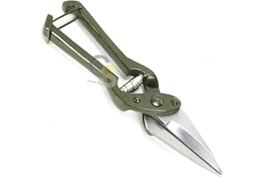 GS ONLINE Veterinary Hoof Foot Rot Shears Goat/Sheep, Green Color, Heavy Duty Model Instrument by G.S Online Store